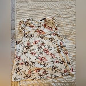 SHEIN Floral Sleeveless Top Size 1XL